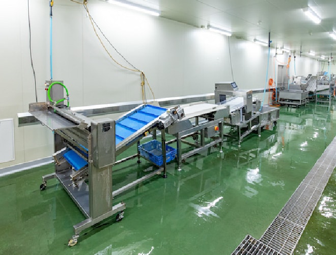 タタキごぼう自動化ライン